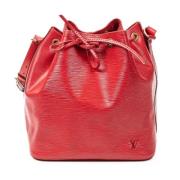 Louis Vuitton Vintage Pre-owned Laeder axelremsvskor Red, Dam