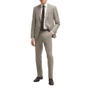 Hugo Boss Elegant Herrkostym Set Beige, Herr