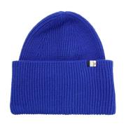 Hugo Boss Randig Signatur Beanie Blue, Dam