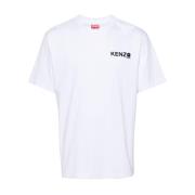 Kenzo Vita T-shirts Polos för män White, Herr