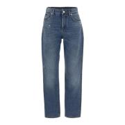 Dolce & Gabbana Denim Boyfriend Jeans Blue, Dam