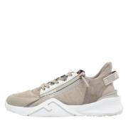 Fendi Vintage Pre-owned Canvas sneakers Gray, Herr