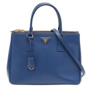 Prada Vintage Pre-owned Laeder prada-vskor Blue, Dam