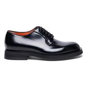 Santoni Herrsko i läder Black, Herr