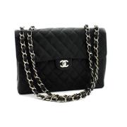 Chanel Vintage Pre-owned Laeder chanel-vskor Black, Dam