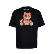 Vision OF Super Burning Panda Broderad T-shirt Black, Herr