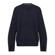 Rag & Bone Sweater Clarkson Blue, Herr