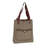 Gucci Vintage Pre-owned Laeder gucci-vskor Beige, Dam