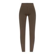 Rick Owens Ullleggings Brown, Dam