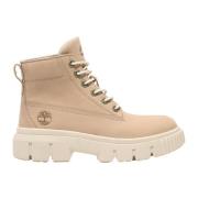 Timberland Field Mid Dam Snörkänga Beige, Dam