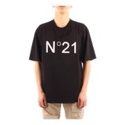 N21 T-Shirts Black, Herr