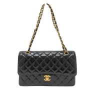 Chanel Vintage Pre-owned Laeder chanel-vskor Black, Dam