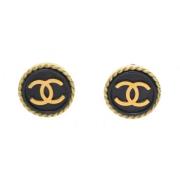 Chanel Vintage Pre-owned Metall chanel-smycken Yellow, Dam