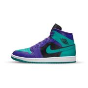 Jordan Svart Drue Mid Sneakers Multicolor, Dam