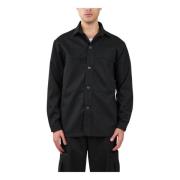 Nine In The Morning Carlos Ull Overshirt Med Knappstängning Black, Her...