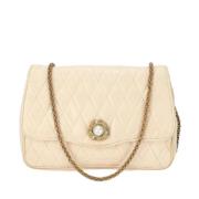 Chanel Vintage Pre-owned Laeder chanel-vskor Beige, Dam