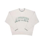 Autry Universitetsinspirerad långärmad jersey sweatshirt White, Herr