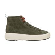 Sun68 Midi Suede Herr Sneakers Green, Herr