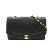 Chanel Vintage Pre-owned Laeder chanel-vskor Black, Dam