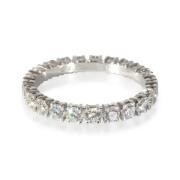 Cartier Vintage Pre-owned Platina ringar Gray, Dam