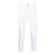 PT Torino Vita Slim Jeans med Logopatch White, Herr