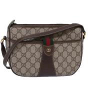 Gucci Vintage Pre-owned Laeder gucci-vskor Beige, Dam