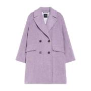 Max Mara Weekend Oversized Lila Yllekappa Purple, Dam