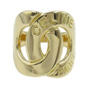 Celine Vintage Pre-owned Guld ringar Yellow, Dam