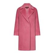 Max Mara Studio Rosa Sidney Kappor för Kvinnor Pink, Dam