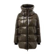 Herno Vadderad huva parka Green, Dam