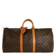 Louis Vuitton Vintage Pre-owned Canvas louis-vuitton-vskor Brown, Dam