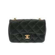 Chanel Vintage Pre-owned Laeder chanel-vskor Black, Dam