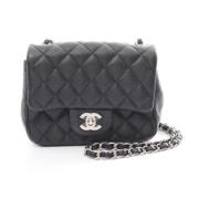 Chanel Vintage Pre-owned Laeder chanel-vskor Black, Dam