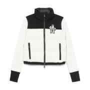 Moncler Vit Skidjacka Isolerad Vindtät White, Dam