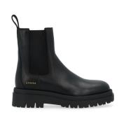 Copenhagen Shoes Svart Läder Chelsea Boot Black, Dam