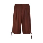 Bonsai Glaserad Ingefära Super Lösa Shorts Brown, Herr