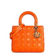 Dior Vintage Pre-owned Laeder dior-vskor Orange, Dam