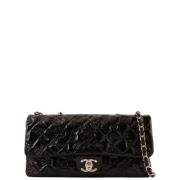 Chanel Vintage Pre-owned Tyg chanel-vskor Black, Dam