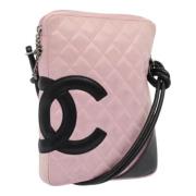 Chanel Vintage Pre-owned Laeder chanel-vskor Pink, Dam