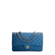 Chanel Vintage Pre-owned Laeder chanel-vskor Blue, Dam