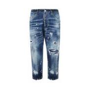 Dsquared2 Klassiska Denim Jeans för vardagsbruk Blue, Herr