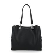 Emporio Armani Svart Shoppingväska Nera Black, Dam