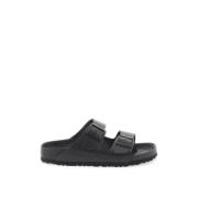 Birkenstock Läderskor med justerbara remmar Black, Dam