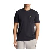 Lyle & Scott Snygg Herr T-shirt Blue, Herr