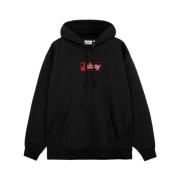 Obey Half Icon Fleece Sweatshirt Black, Herr