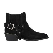 Alma EN Pena Cowboy ankelboots Black, Dam