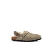 Birkenstock Skor Tokio Insida Shearling Beige, Dam