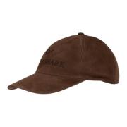 Paul & Shark Brun Aqualeather Baseballkeps Brown, Herr