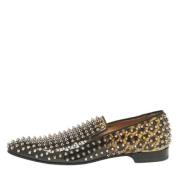 Christian Louboutin Pre-owned Pre-owned Laeder lgskor Black, Herr