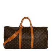 Louis Vuitton Vintage Pre-owned Canvas louis-vuitton-vskor Brown, Dam